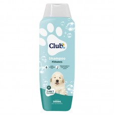 92012 - Shampoo Filhotes 500ml - Club Dog Clean - 22x7x4cm