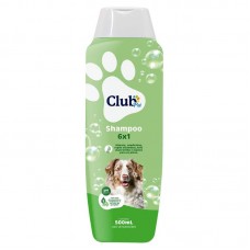 92016 - Shampoo 6x1 500ml - Club Dog Clean - 22x7x4cm