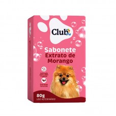 92046 - Sabonete Extrato de Morango 80g - Club Cat Dog 