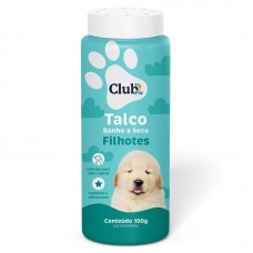 92048 - Talco banho a seco Filhotes 100g - Club Cat Dog 