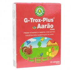 92108 - Suplemento vitaminico G Trox 130mg caixa com 30 comprimidos - Aarão do Brasil - MEDIDAS: A12XC9CM