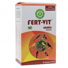 92110 - Suplemento vitaminico Fert Vit 130mg caixa com 30 comprimidos-Aarão do Brasil-MEDIDAS: A12XC9CM
