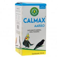 92115 - Suplemento vitaminico Calmax 10ml - Aarão do Brasil - MEDIDAS: A12XC9CM