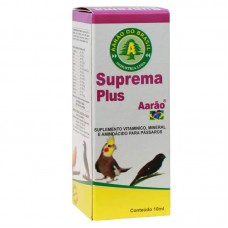 92123 - Suplemento vitaminico Suprema Fr 10ml - Aarão do Brasil - MEDIDAS: A12XC9CM
