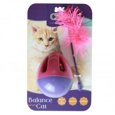 92144 - Brinquedo Plástico Balance Cat Rosa - Club Pet Maxx - MEDIDA: 20CM