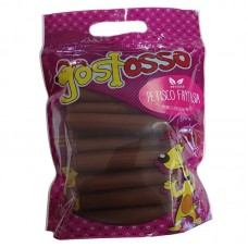 92203 - Osso Fantasia Tubets Chocolate - BF Foods - 1KG - Medidas:29x22cm