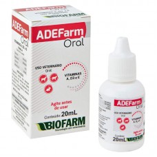92212 - Suplemento adefarm vitaminas A,D e E 20ml - Biofarm