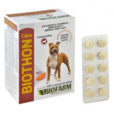 92215 - Suplemento biothon caes cartela com 10 unidades - Biofarm