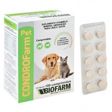92219 - Suplemento vitaminico condrofarm 10unx10comp - Biofarm