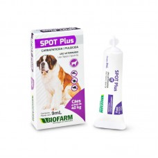 92230 - ANTIPARASITARIO SPOT PLUS ACIMA 40KG 9ML P*0