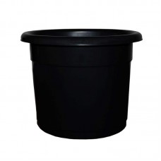92569 - Vaso plastico Premium N15 Preto - Jorani - 11,8x15x9,5cm