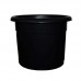 Vaso plastico premium preto N15 1,1L - Jorani - 15x11,8cm