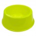 Comedouro plastico Amarelo Neon 300ml - Pet Toys - MEDIDAS: C15 X L15 X A5