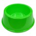 Comedouro plastico Verde Neon 1litro - Pet Toys - MEDIDAS: C21,5 X L21,5 X A8CM