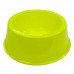 Comedouro plastico Amarelo Neon 1,9litro - Pet Toys - MEDIDAS: C24 X L24 X A8CM