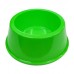 Comedouro plastico Verde Neon 1,9litro - Pet Toys - MEDIDAS: C24 X L24 X A8CM