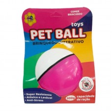 92856 - Brinquedo plastico Bola Pet Ball Toys - Pet Toys - MEDIDAS: C13 X L13 X 13CM