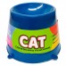 Comedouro Plastico Cat Alto Cores Diversas - Pet Toys - MEDIDAS: C18 X L18 X 12CM