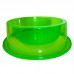 Comedouro Plastico Com Glitter Filhotes Verde 300ml - MEDIDAS:C15 X L15 X A5CM