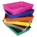 Bandeja higienica plastica cores diversas - Pollymer - 40x27x7cm 