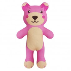93026 - Brinquedo pelucia pocket urso rosa - Super Pet - 17cm