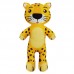 Brinquedo pelucia pocket onca - Super Pet - 17cm