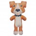 Brinquedo pelucia pocket cachorrinho - Super Pet - 17cm