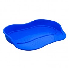 93176 - Bandeja Plastica para comedouro Azul - Furacão Pet - MEDIDAS: 50X30CM