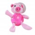 Brinquedo pelucia Porco com mordedor - Kabum - MEDIDAS:A20XL8CM