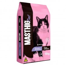93252 - Racao Premium Especial Masthig para Gatos Castrados/Não Castrados Carne e Frango 15kg - Club Masthig