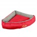 Cama suete com vies canto sala bordado P - Club Coleiras - 15x40x31cm