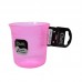 Copo dosador plastico rosa 250ml - Club Lilopety - MEDIDAS:C10XL8XA8CM