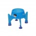 Comedouro plastico c/suporte Colors Azul 300ml P - Lilopety - MEDIDAS:C20XL20XA18CM