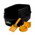 Bandeja Higienica Plastico Furba SandBox Acomp 1 pá e 2 Comedouros Preto - Jel Plast