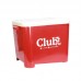 Porta Ração Plastico Container suporta até 15kg - Vermelho -  Club Furacão - MEDIDAS: A32XC48CM 