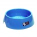 Comedouro plastico Azul pop N1 - 300ml - Club Furacao Pet - MEDIDAS: C13XL13XA4CM 