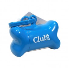 93885 - Cata caca plastico Azul - Club Furacão Pet - 9x4cm - SEM SACOS
