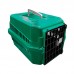 Caixa de transporte Mec Box Verde com Preto N1 - Mec Pet - COMP:32CM X LARG:26CM X ALT22CM