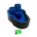 Fonte plastica Pop Cabo USB bivolt 2,5l azul - SEM FILTRO - Durapets - 35X25X20cm
