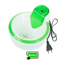 94102 - Fonte plastico para caes e gatos 2Litros Verde Neon - Pet Lon - CAPACIDADE DE 2 LITROS