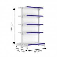 94219 - GONDOLA ACO FIT INIC CENTR BR 40KG 1.70M P*0