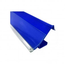 94227 - Kit porta etiqueta plastica fit azul - Amapa - com 5 unidades - 90cm