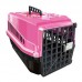 Caixa de transporte Mec Box Filhotes Rosa N2 - Mec Pet - COMP:42CMXLARG:29CMXALT27CM