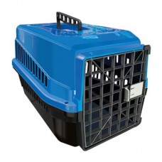 94459 - Caixa de transporte Mec Box N3 Azul - Mec Pet - MEDIDAS:A33XL35XC53CM