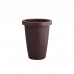 Vaso plastico grego redondo cafe 11L - Plasmont - 28x35x28cm 