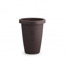 94705 - Vaso plastico grego redondo cafe 14,5L - Plasmont - 28x35x28cm 