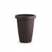 Vaso plastico grego redondo cafe 14,5L - Plasmont - 28x35x28cm 