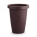 Vaso plastico grego redondo cafe 32L - Plasmont - 37x37x52,1cm 