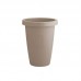 Vaso plastico grego redondo areia 5L - Plasmont - 21x27x21cm 