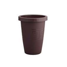 94714 - Vaso plastico grego redondo cafe 5L - Plasmont - 21x27x21cm 